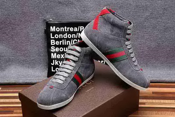 Gucci High-Top Fashion Men Shoes_008